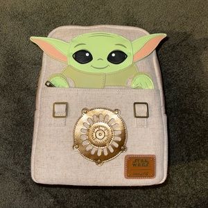 Disney Loungefly Baby Yoda backpack